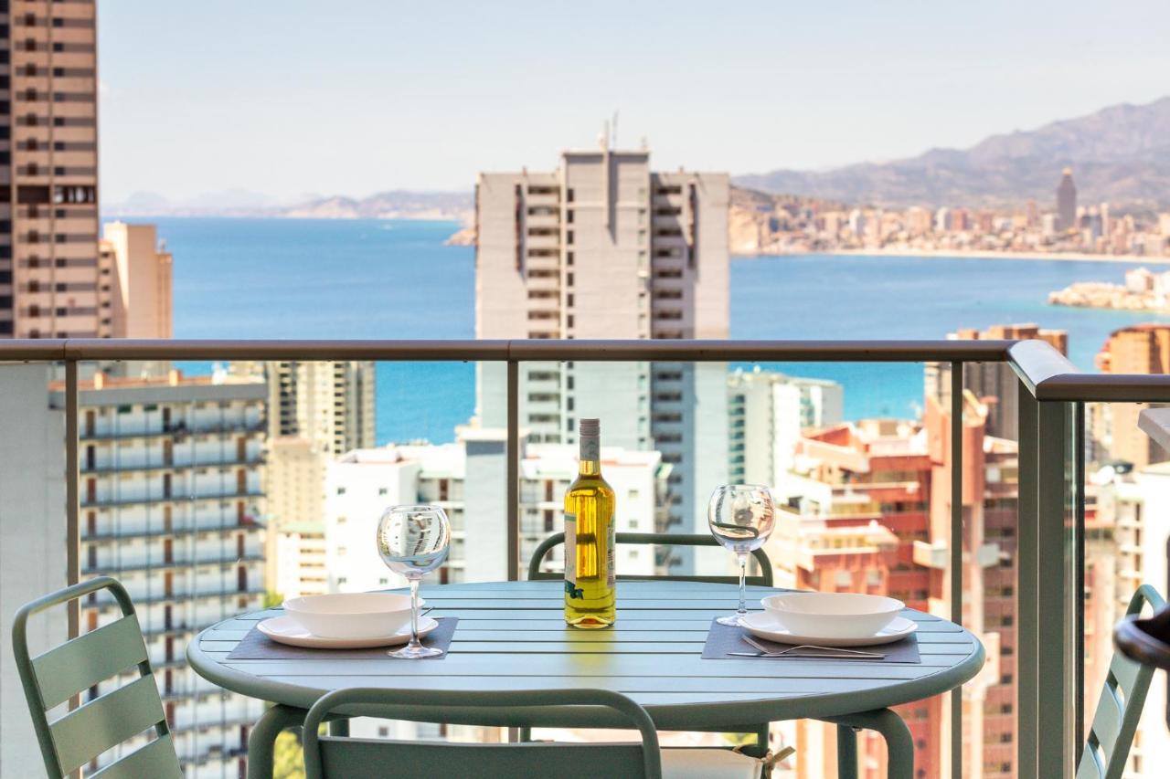 貝尼多姆Skyline 11 Sunny Balcony With Stunning Sea Views公寓 外观 照片