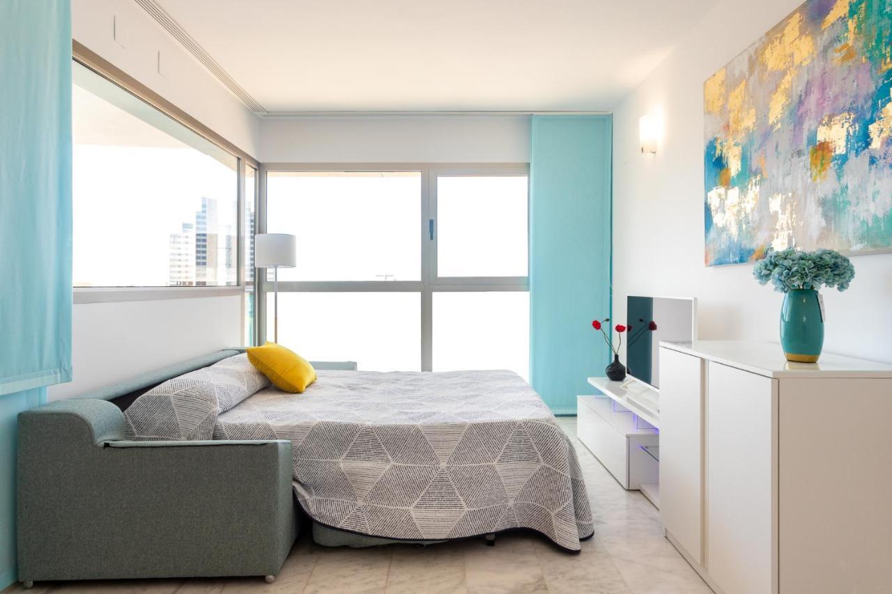 貝尼多姆Skyline 11 Sunny Balcony With Stunning Sea Views公寓 外观 照片