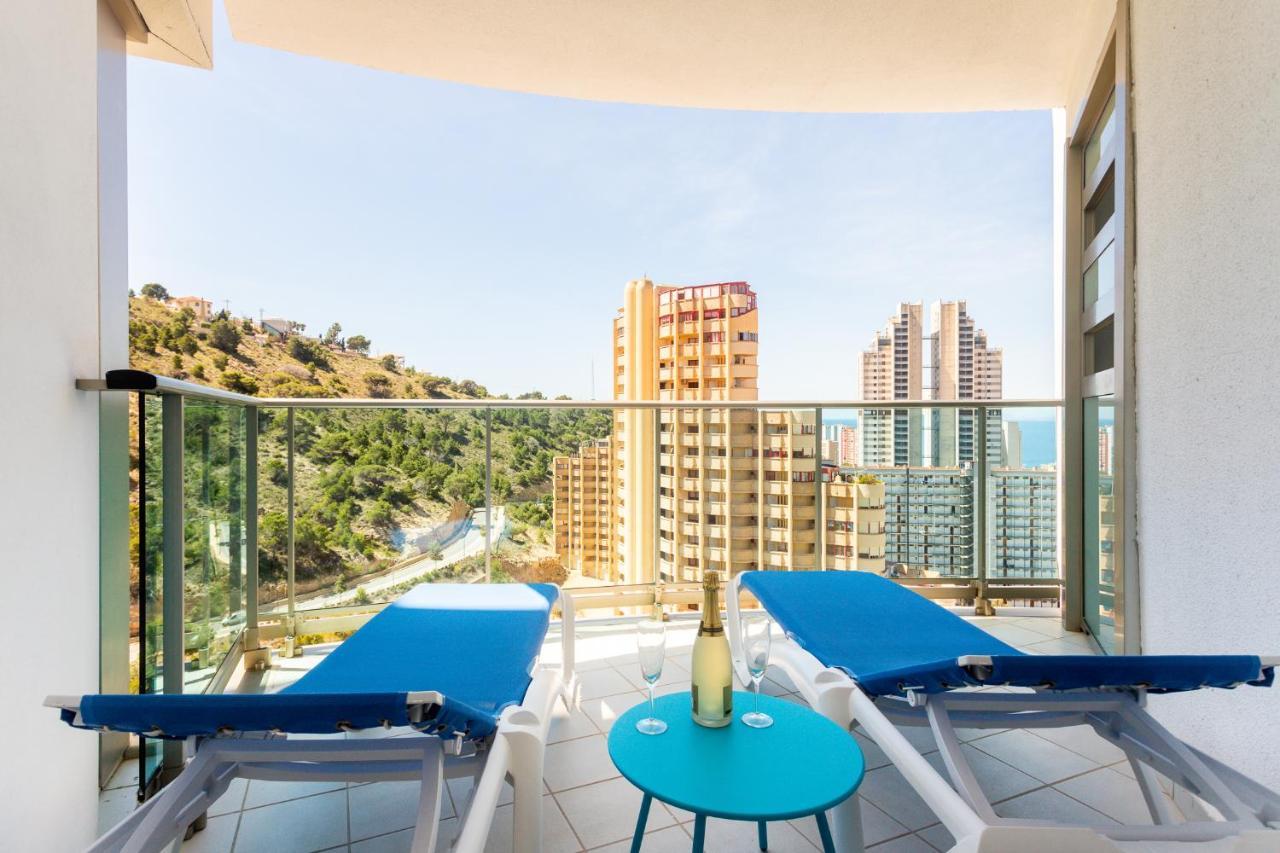 貝尼多姆Skyline 11 Sunny Balcony With Stunning Sea Views公寓 外观 照片