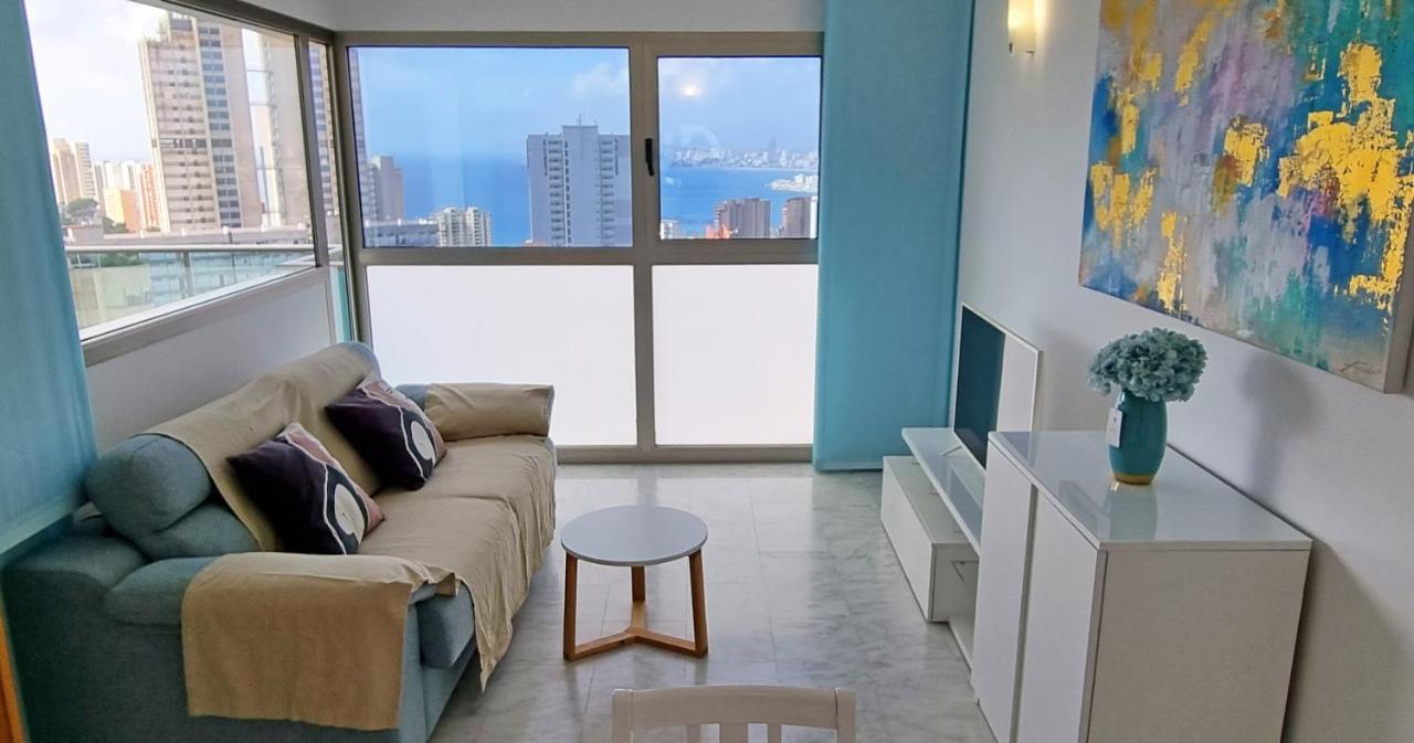 貝尼多姆Skyline 11 Sunny Balcony With Stunning Sea Views公寓 外观 照片